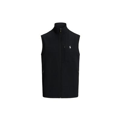 Polo Ss24 однотонный логотип вышитый молния повседневный жилет мужские жилеты черный MNPOKNI1N220006-001