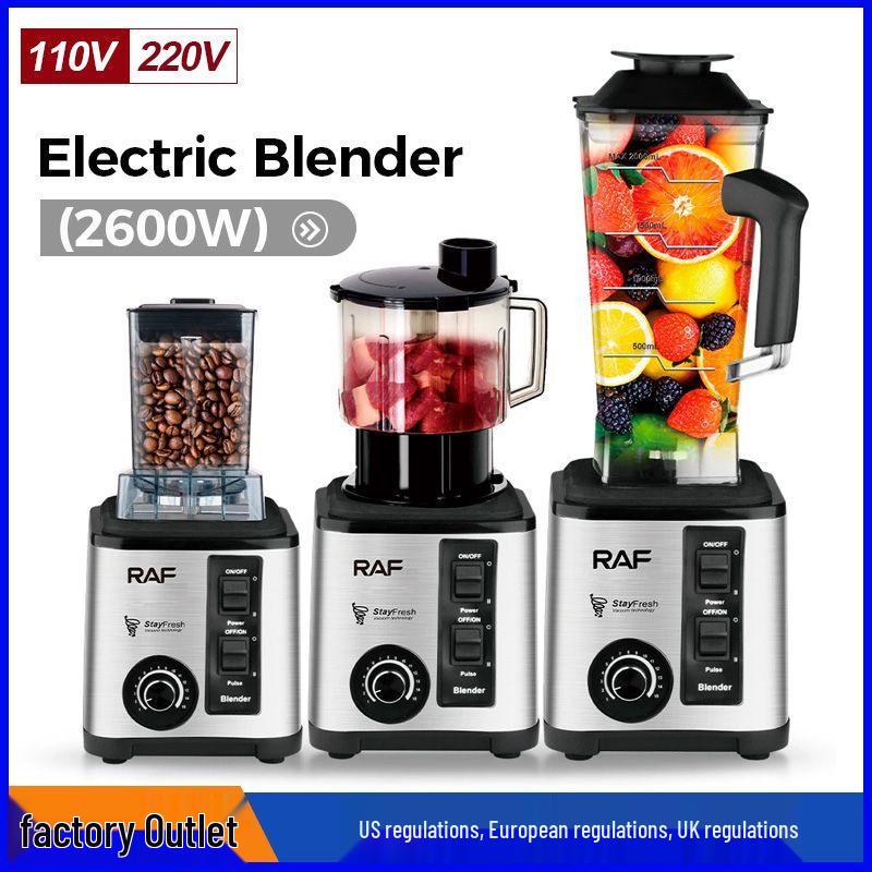 EU Multifunctional 3-in-1 Juicer, Food Processor, and Meat Grinder R.2865