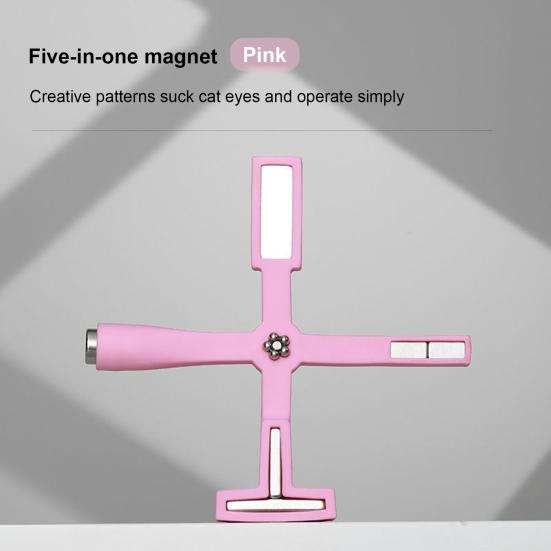 Cat Eyes Nail Magnet for DIY Manicure Cross Nail Magnetic Stick Multifunctional Long Strip Magnet Nail Art Tools Strong Nail Magnet Tool Set