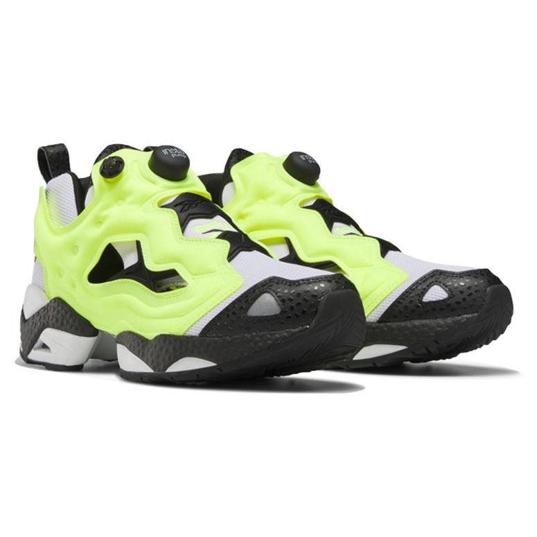 Reebok InstaPump Fury 95 Solar Yellow Кроссовки унисекс Cloud-White Core-Black GZ9431