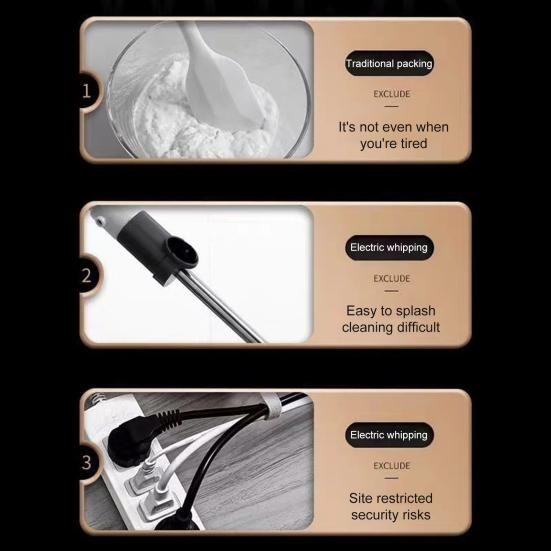 Нержавеющая сталь полуавтоматический венчик для взбивания яиц ручной миксер для взбивания молока миксер венчик для быстрого перемешивания взбивания