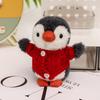 Милый милый одетый маленький пингвин подвеска плюшевая игрушка кукла девочка школьный рюкзак брелок маленькая подвеска тряпичная кукла