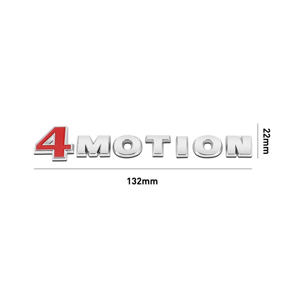 AABIN1 3D Car Rear Trunk Fender Grill Metal Chrome Zinc Alloy Emblem Badge Decals For Volkswagen GTI Golf Polo Passat Mk6 MK7 Scirocco