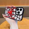 Забавный 3D полый чехол-паук с гальваническим покрытием из ТПУ с теплоотводом для IPhone 11 12 13 14 15 16 Pro Max, мягкая защитная крышка