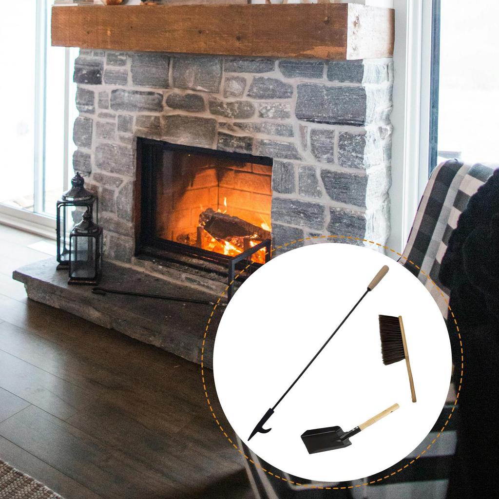 Fireplace Tool Fire Campfire Fireside Accessory Farmhouse Heat Resistant for Courtyard RV