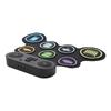 Electronic Drum Set with Speaker BT Hand Roll Drum Set 7 Pads Supports Various Audio Input 7 Drum