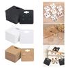 100Pieces Durable Paperboard Earring Holder Cards for Jewelry Showcase Practical Earring Display Cards for Jewelry Show