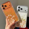 Креативный Забавный Чехол для iPhone 16/17 Pro с Жидким Песком и Лошадкой, Совместимый с 14/15 Pro Max, Женский