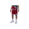 Kids Alphabet Logo Print Striped Loose Straight Shorts Kids Bottoms Gym-Red FQ0611-687