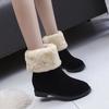 Women's Boots Women Platform Australia Winter Footwear Shoes Flat Heel Round Toe Rain 2025 Snow Padded Autum