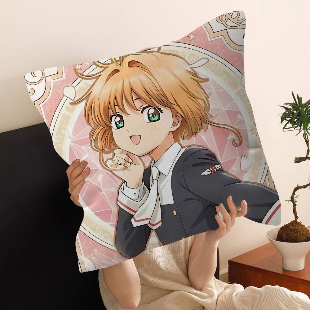 C-Cardcaptors S-Sakura Кленовый Дизайн Наволочка Счастливый Осенний Урожай Декор Праздничный Декор Наволочка