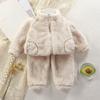 Baby Cute Wool Knit Toddler Pajama Loungewear Set