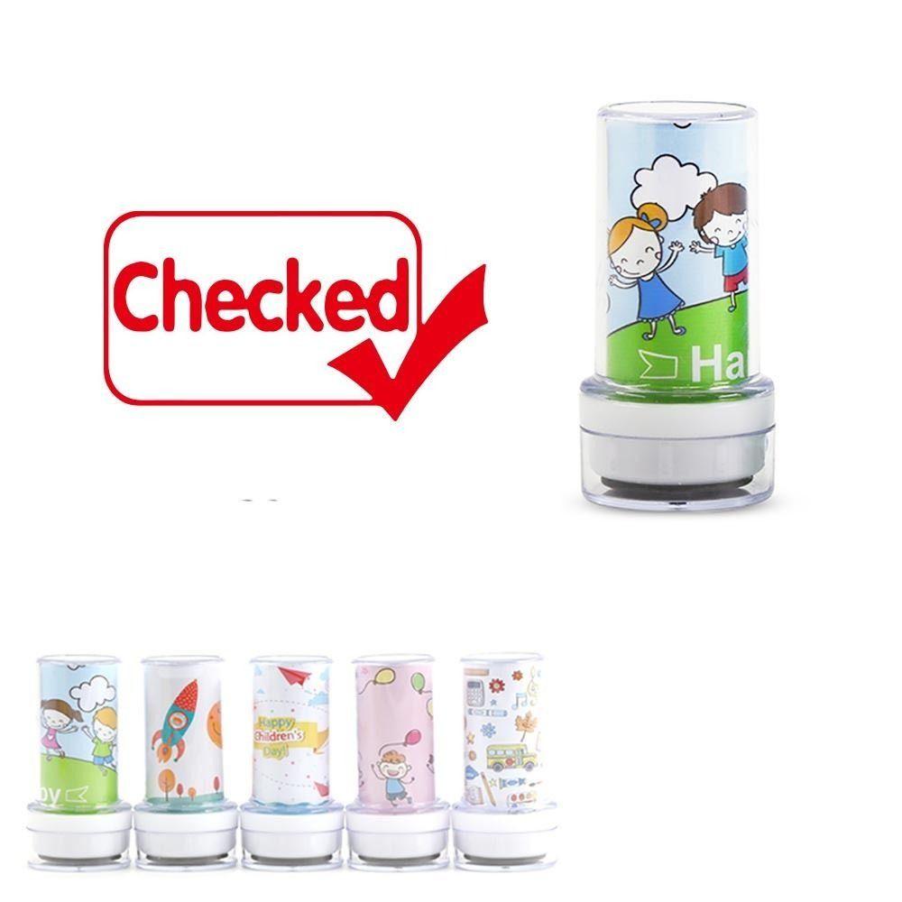 Toy Stamps Photosensitive Chapter Reward Seal Encouragement Teaching Stamp Commentary Stamp