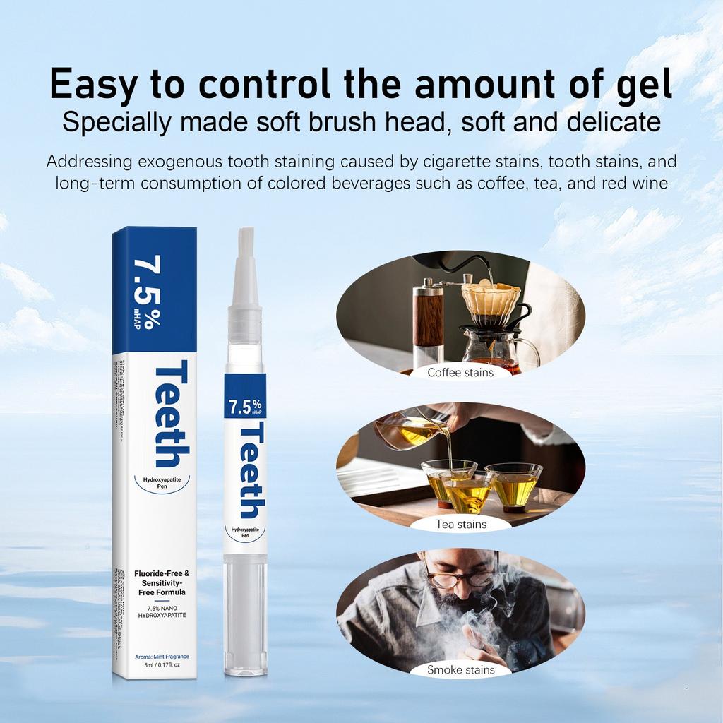 Карандаши для ухода за зубами Tea Stains очищают зубы, осветляют зубы и бережно ухаживают за зубами 5 мл