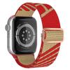 For Apple Watch Series 10 42mm/9 8 7 41mm/6 5 4 SE SE (2022) SE (2023) 40mm/3 2 1 38mm Dual Color Nylon Watch Band Adjustable Wrist Strap Replacement