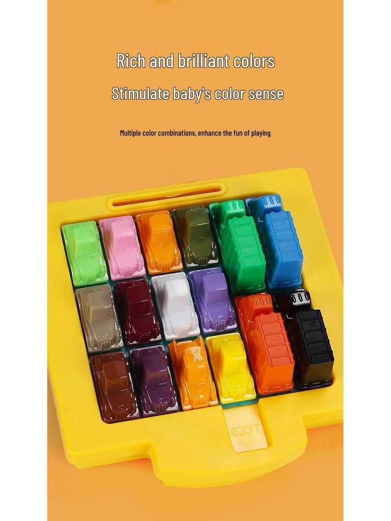 Kids' Clever Driver Chess Game: Huarong Road Car Puzzle for Early Education & Interactive Learning