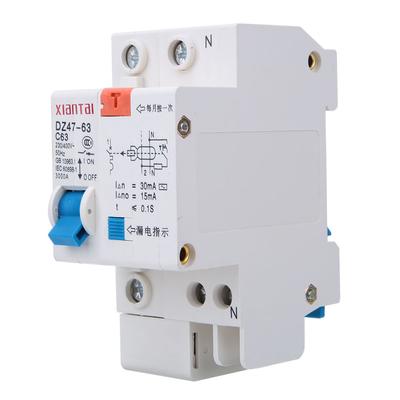 DZ47LE 1p N -400V 50HZ 60A 4KA C Тип УЗО