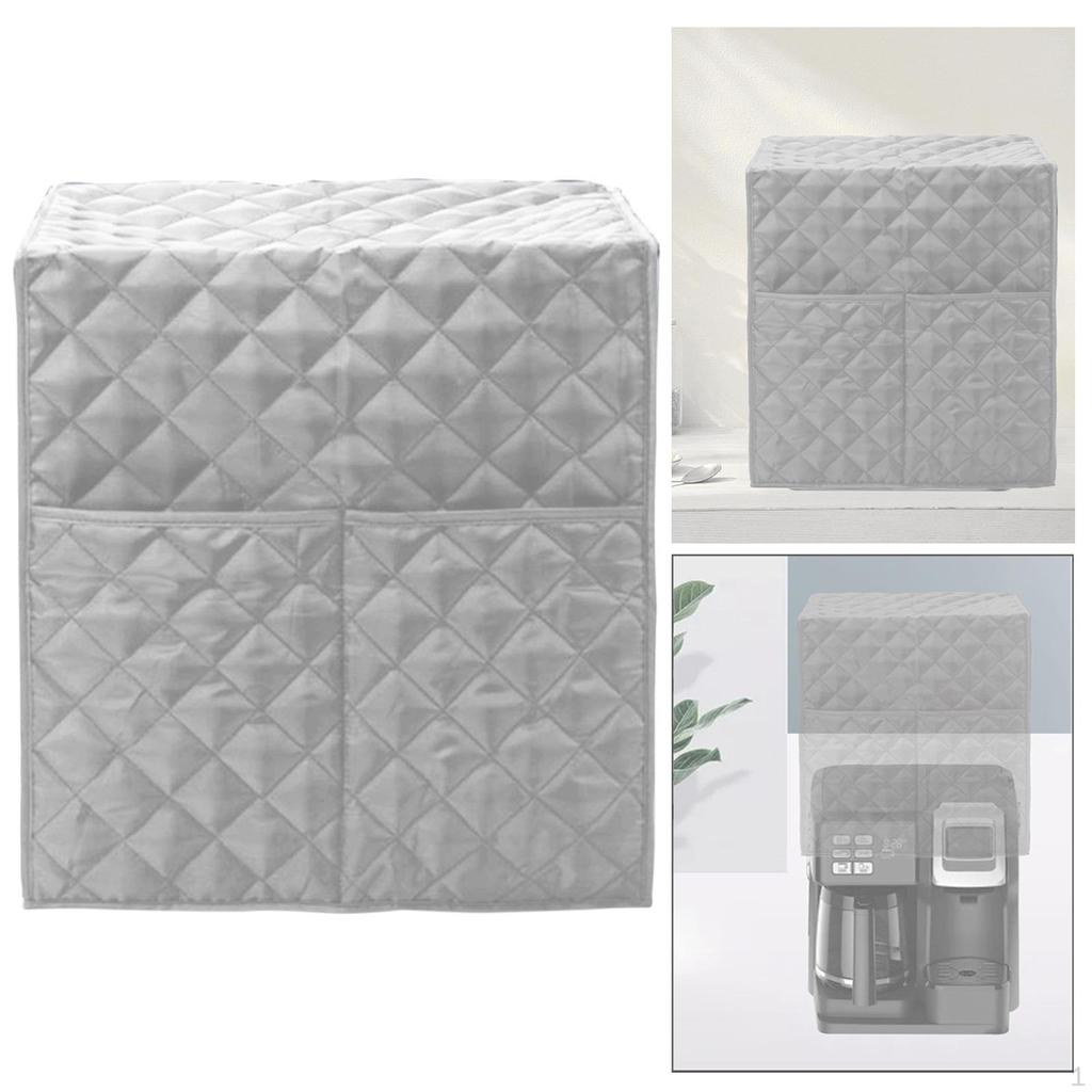 Чехол для кофемашины, Стеганые защитные чехлы для кухонной техники для эспрессо,