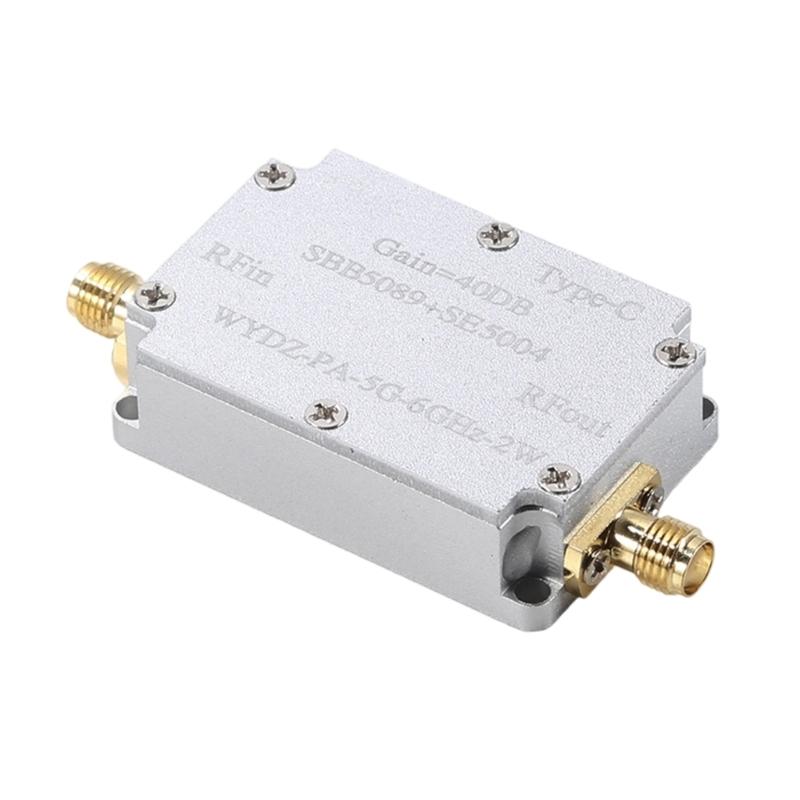 Усилитель высокой плоскостности 5,8 ГГц 2 Вт 33 дБм Усилитель для управления сигналом приемника с низким уровнем шума для радиоаксессуаров