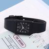 Casio Low Noise Exam Student Square Analog Test Taker Gift College Entrance Exam Watch 27 Black B
