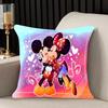 Домашний декор Наволочка Дональд Дак Минни Микки гостиная спальня офис автомобиль 45x45 наволочка Квадратная наволочка