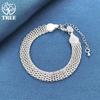 925 Sterling Silver 10mm Weave Bracelet Jewelry