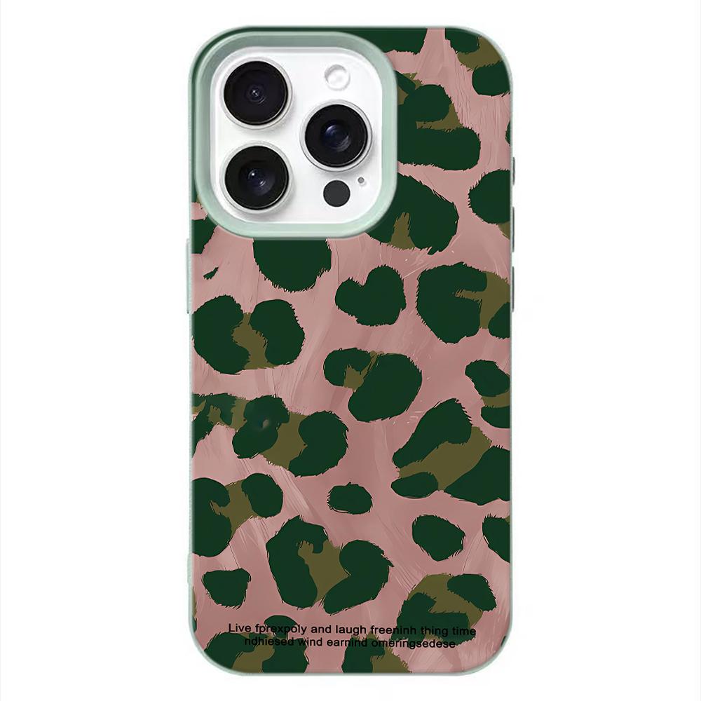 Sexy Leopard Print Phone Case For IPhone 17 16 15 Plus 11 13 12 14 Pro Max 16e 17 Air Soft Transparent Cover Cases Coque