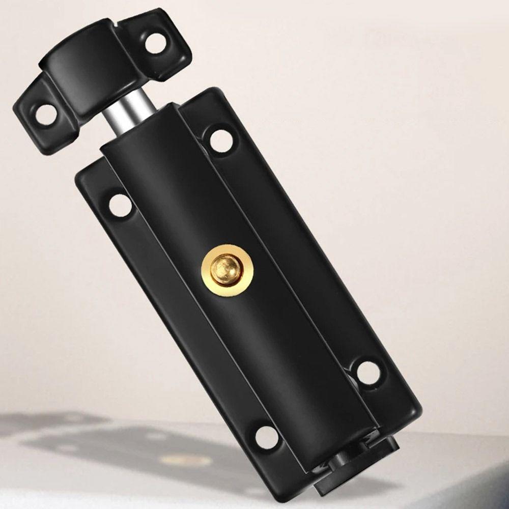 Spring Automatic Door Bolt Anti-theft Door Hasps Retro Door Buckle  Guard