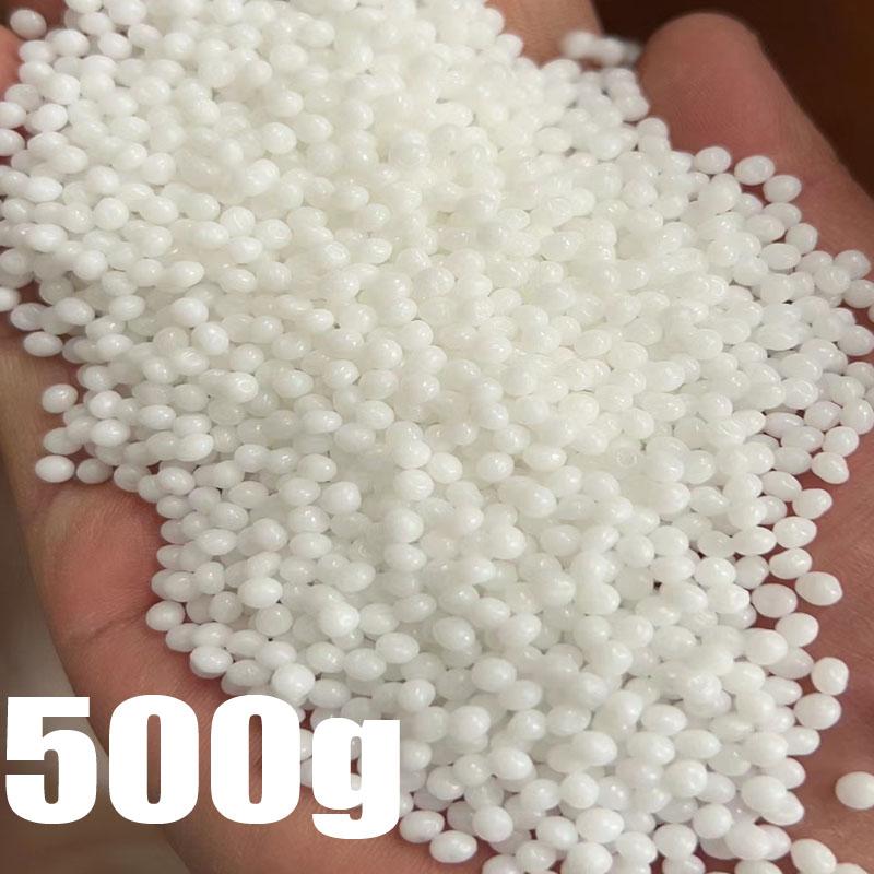 500/1000 г ПЛА-смола Пластик Белый/Прозрачный Термопластик Смягчающийся Холодного отверждения Жидкое Стекло Грязь DIY Кристаллическая глина Полиморф