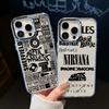 Модный черный чехол для телефона Arctic Monkeys A- Для iPhone 17 16e 16 15 14 13 12 11 mini Pro Max X XR XSMAX 8 7 Air Plus Мягкий чехол