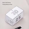 Gravities Activated Electronic Timer Cubes Automatic Detection Accurate Timing Large Digital Display with 10 Presets Time