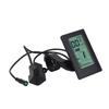 Electric Bike LCD Display Meter 2.7 Inch Screen 24V 36V 48V 52V Backlight Brightness Adjustable Water Resistant LCD