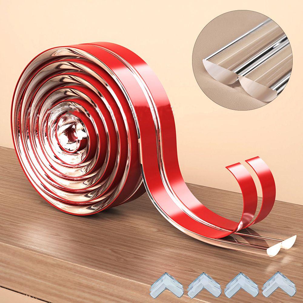 Collision Proof Kids Table Edge Guard Strip Desk Bumper Furniture Corner Protector Self Adhesive