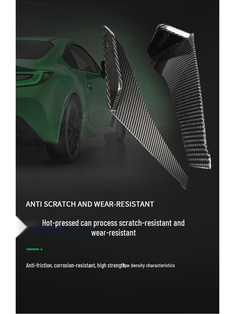 Дефлектор заднего фонаря из углеродного волокна для 2022 Toyota 86/Subaru BRZ