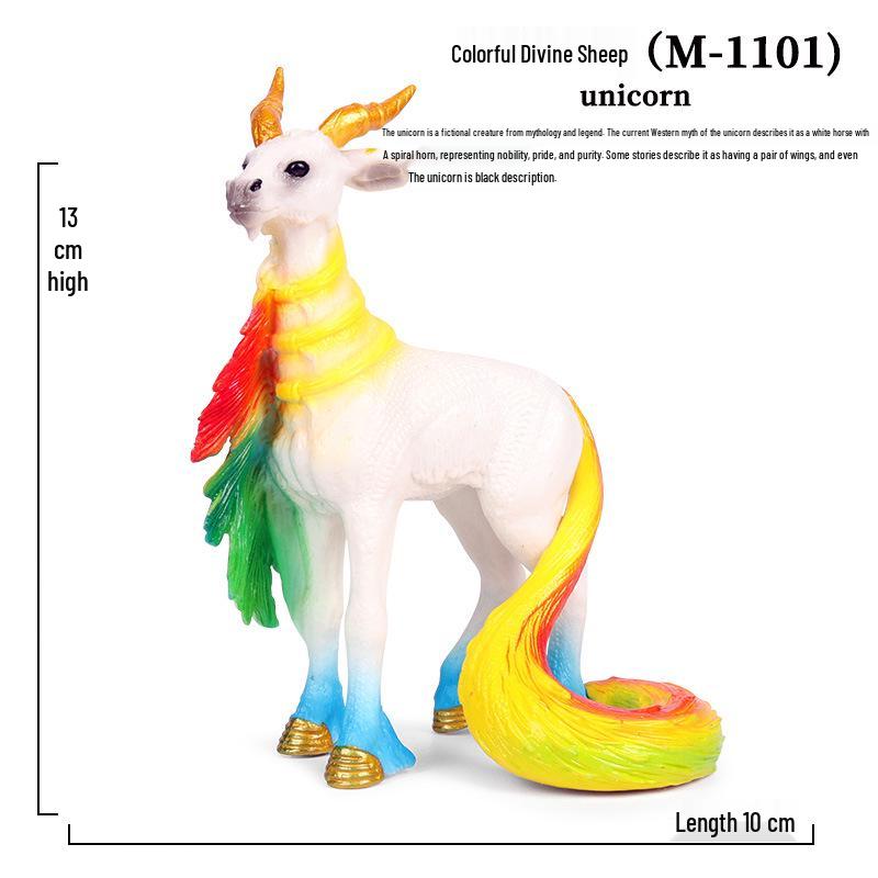 Европейская мифология Пегас и Единорог Набор детских игрушечных фигурок