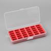 Multi-functional 30 Compartments Organizer 1pc Portable Bobbin Organizer with Sponge