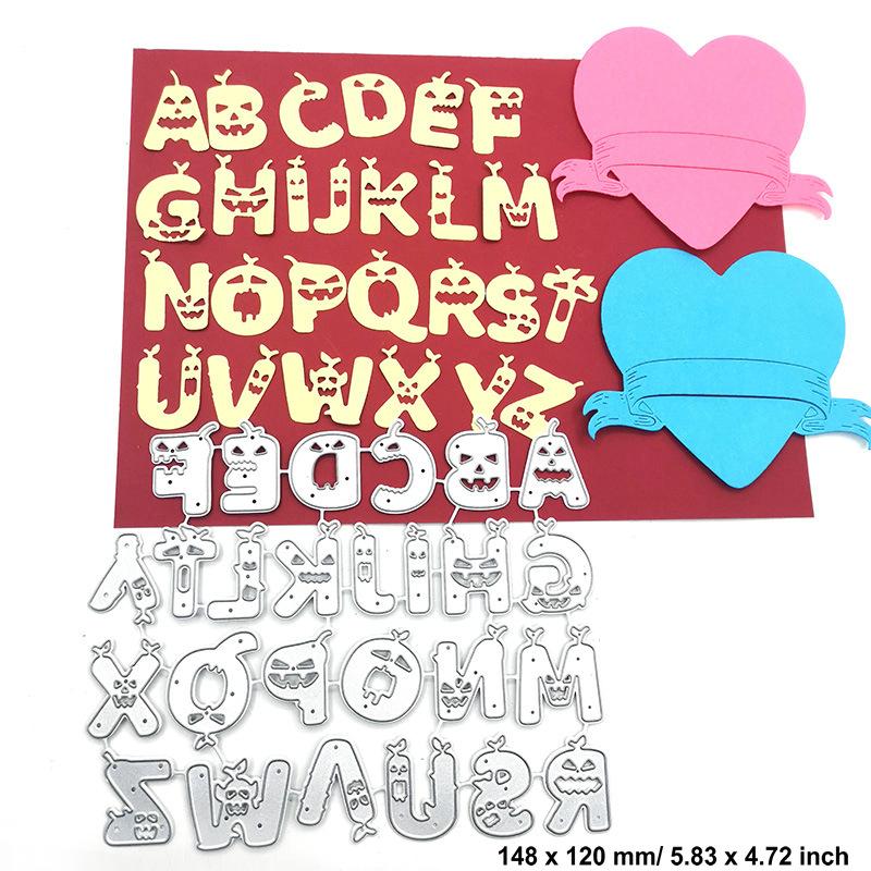 Счастливый Хэллоуин, вырубные штампы, металлический трафарет, сделай сам, скрапбукинг, альбом, бумажная карта, тиснение, ремесленный декор, художественная высечка, тыква, призрачное дерево