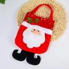 Пайетки Подарочный пакет Санта Снеговик Сумка-тоут Подарочный пакет для конфет Украшения для рождественской елки