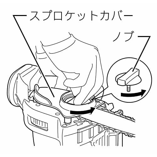 Makita Rechargeable Chainsaw Guide Bar 115mm Blue 18V 3.0Ah Battery Charger Included UC122DRF