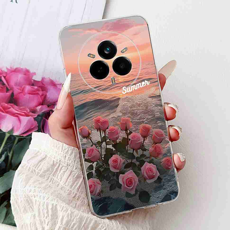 Чехол для Realme 14 Pro 5G RMX5056 Новый модный стиль Мягкий силиконовый чехол из ТПУ для Realme 14Pro+ 14Pro Plus 5G RMX5051 Защитный корпус-бампер