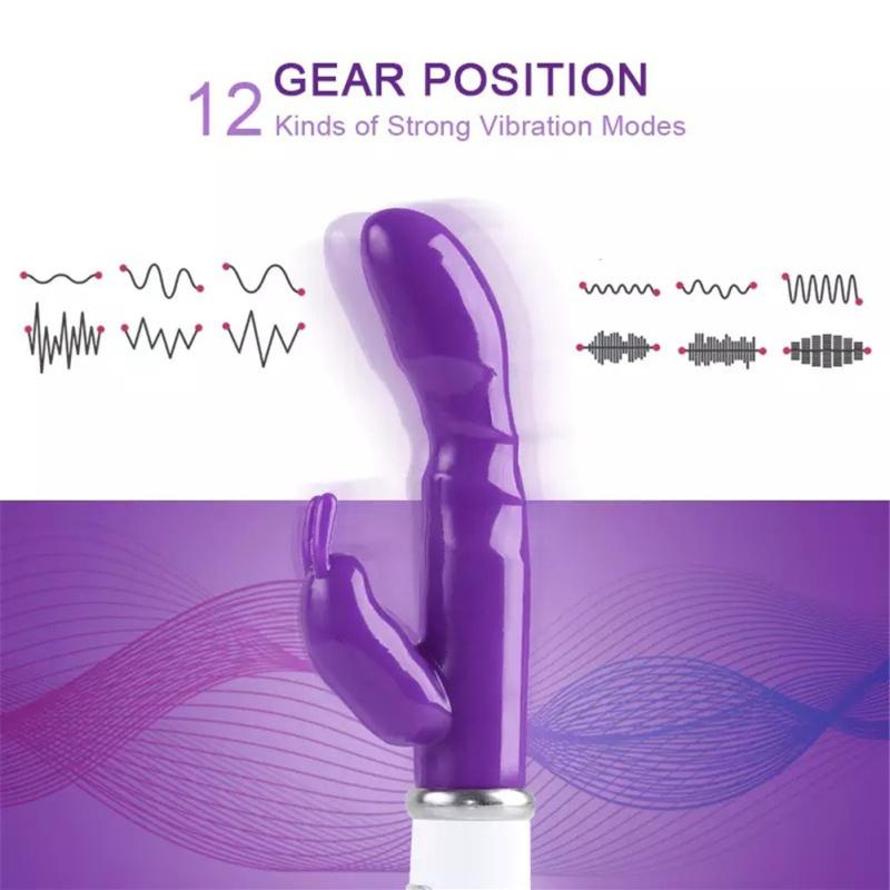 G Spot Rabbit Vibrator Секс-игрушки для взрослых для стимуляции клитора Водонепроницаемый персональный фаллоимитатор Вибратор