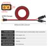 12AWG 6M XT60 Female Extension Cable Quick Connector+8PCS Cable Clips for Auto RV Motorcycle Solar Panel Battery Charging Cable