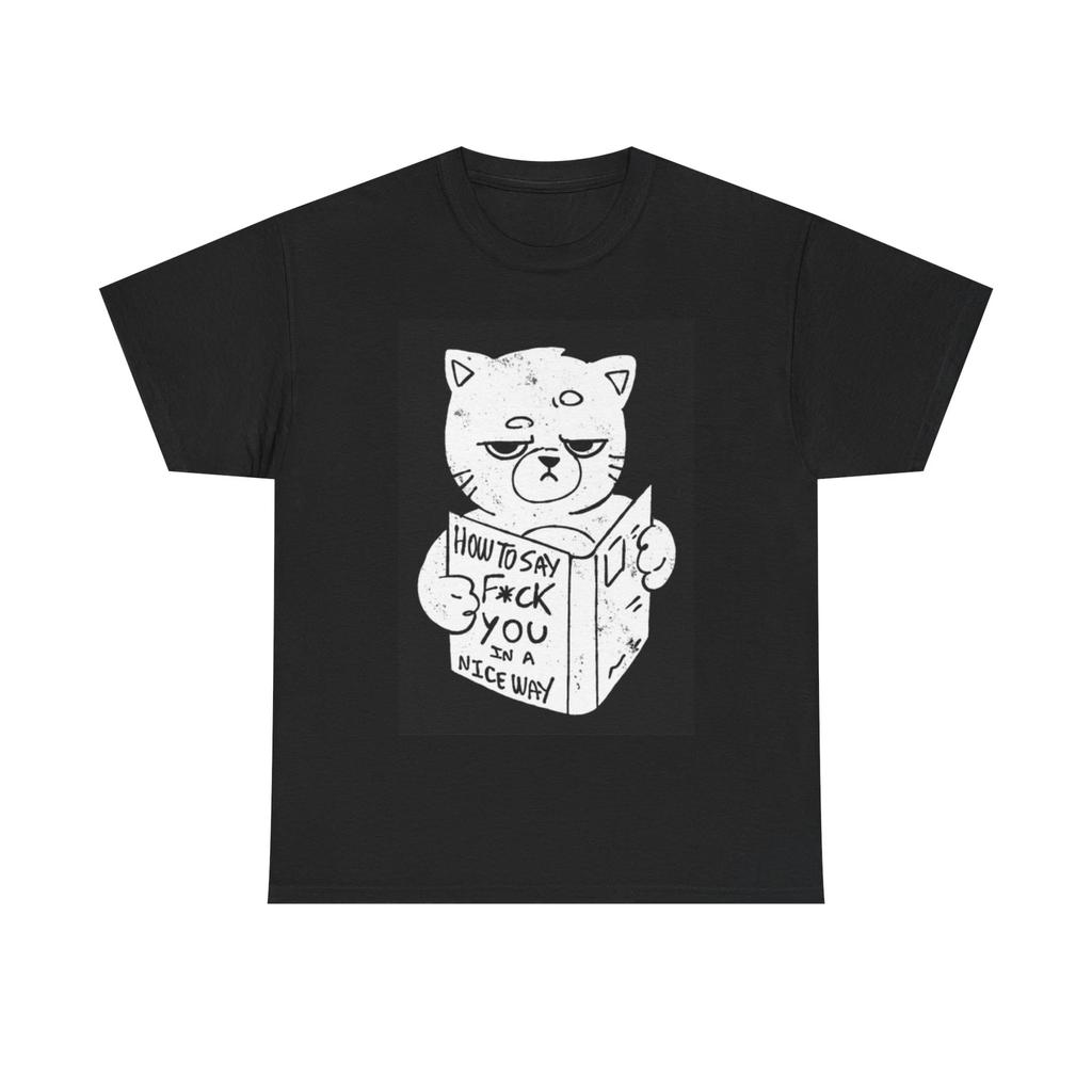 Men's and Women's T-shirts Funny Cat Jokes
