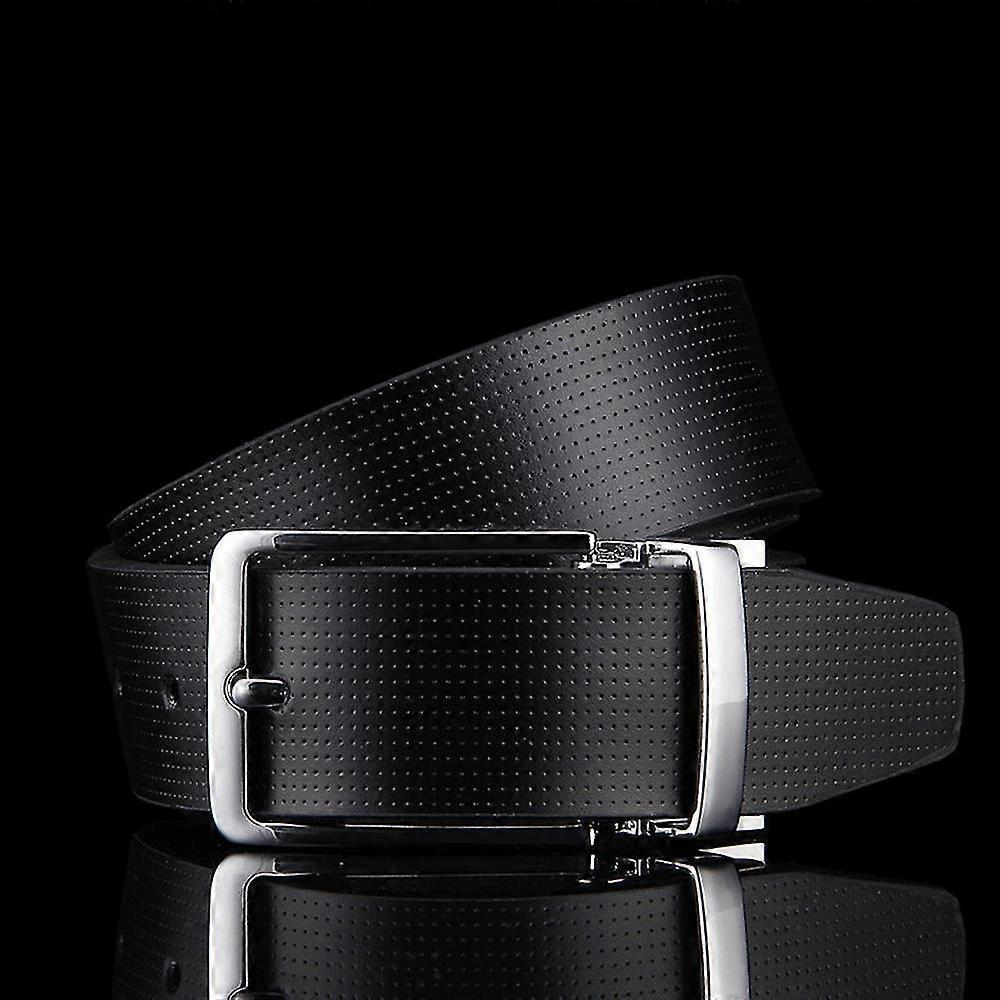 Cowhide Designer Luxury Belt Men Male Waist Strap Leather Pin Buckle White Genuine Leather Belts For Men Pants Band Ceinture