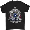 Schottisches Soul Biker Attitude Motorrad Herren T Shirt 100 Baumwolle Vintage Washed Versatile Top For Everyday Wear