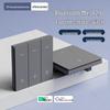 Ультратонкий умный переключатель Zero Fire на 4 группы с голосовым управлением и Bluetooth Mesh 2.0, совместимый с приложением Mijia
