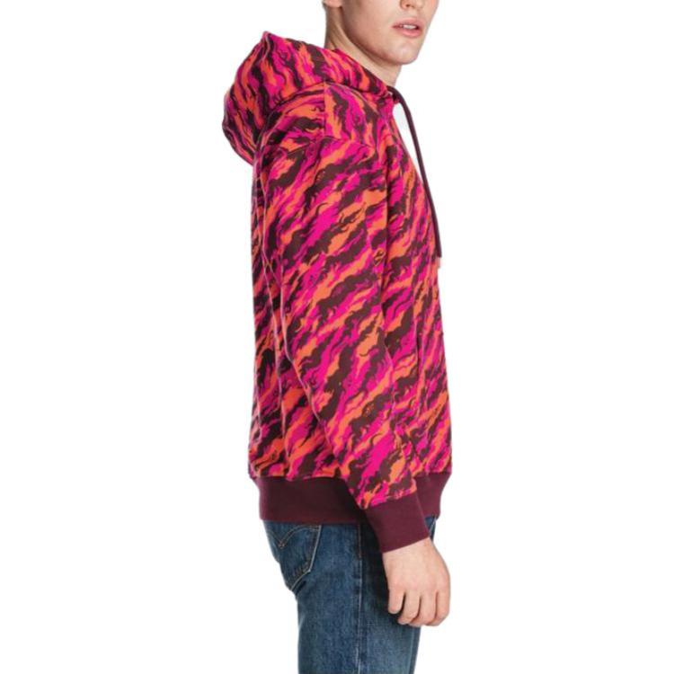 Levis X Jahan Loh Spring Festival Collaboration All Over Print Hoodie Unisex Hoodies Red 18198-0000