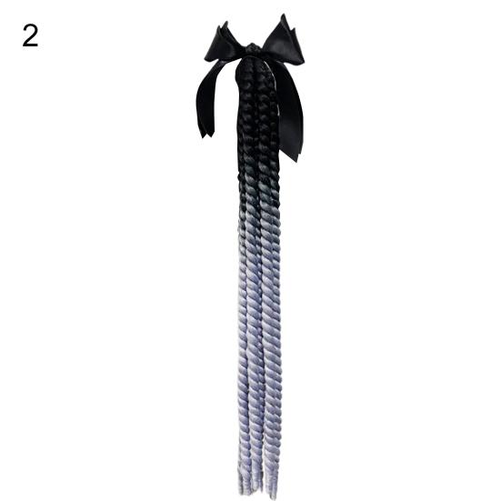 Модные косички для шлема с бантом, самоклеящиеся, легкие, широко используемые косички для шлема