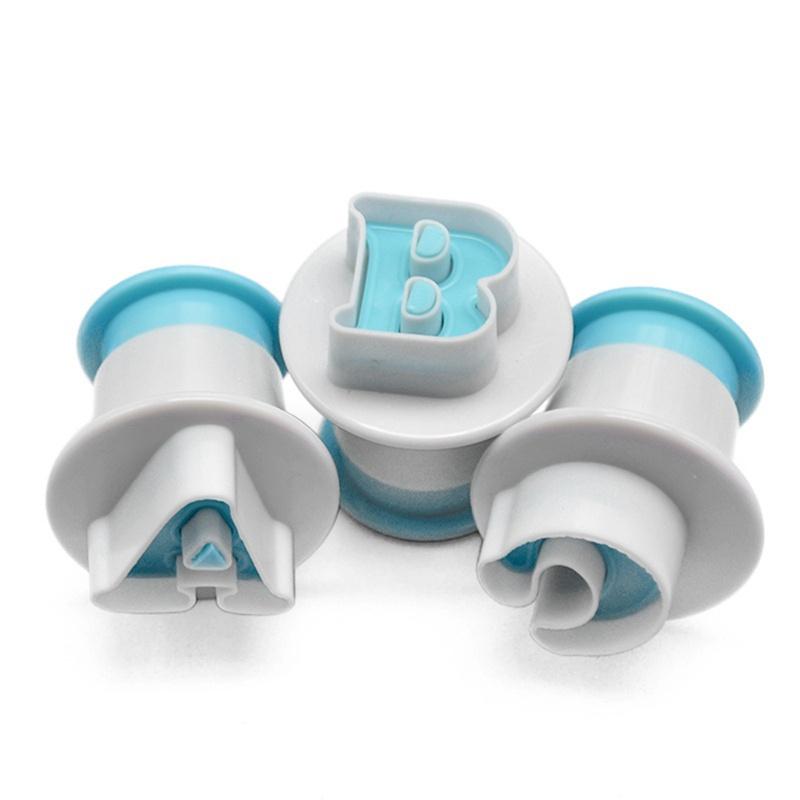 Формы для алфавита/букв и набор цифр, форма для торта, печенья, инструменты для украшения торта, штамп для печенья, резак для тиснения, Diy, сахарное печенье, шоколадный поршень