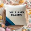 W-Williams Racing Наволочка Натуральный Лен Органическая Ткань Двусторонняя Печать Диван Домашний Декор Подарок Наволочка